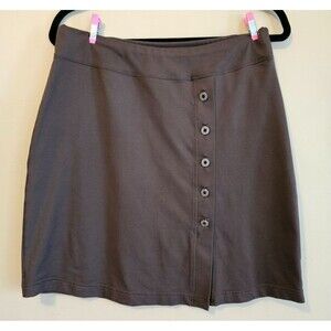 Title Nine Skirt Sz S, Brown, buttons, casual